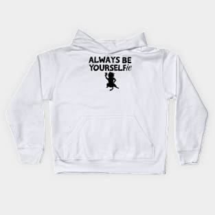 Always Be Yourselfie Kids Hoodie